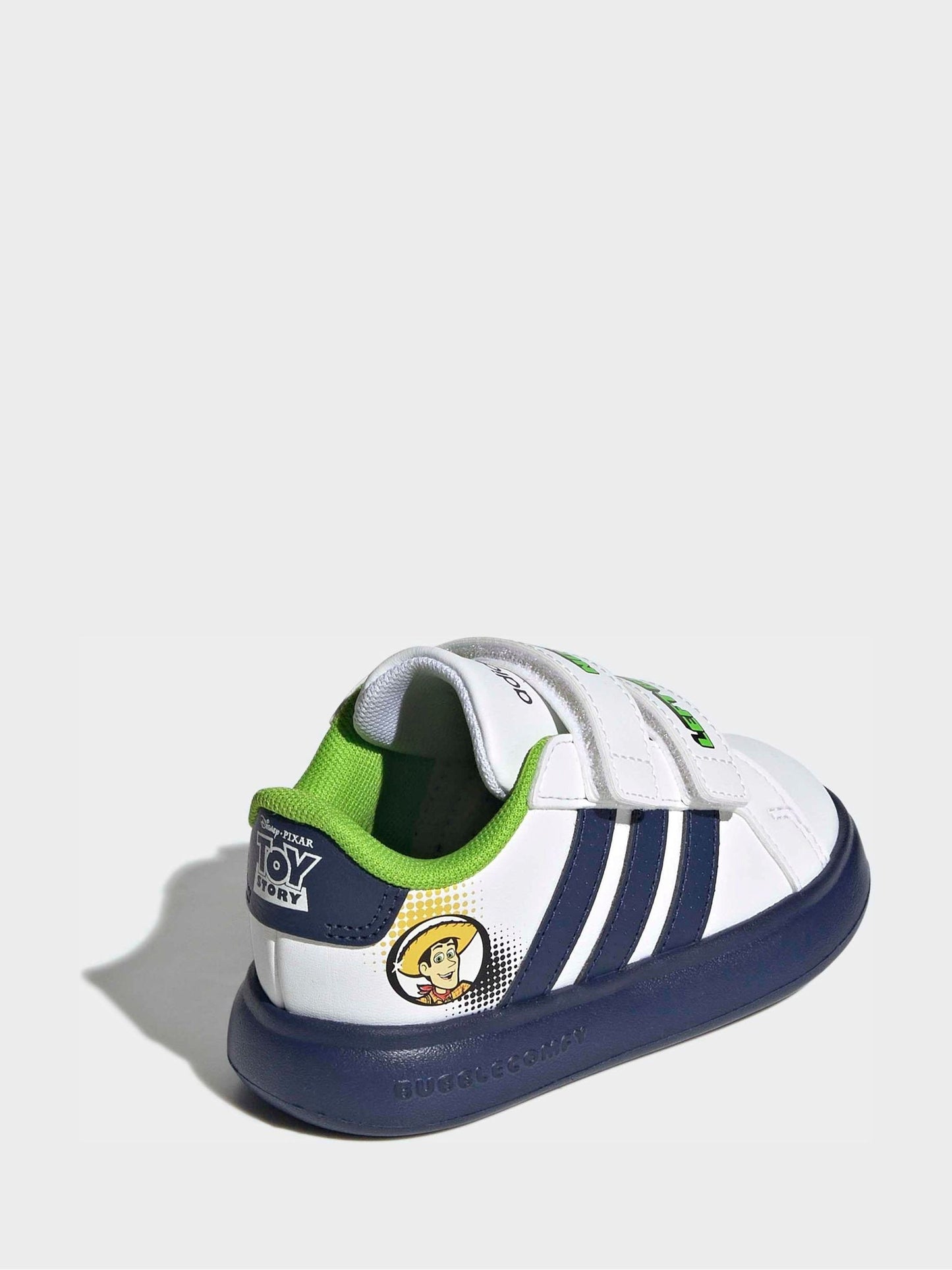 adidas White Grand Court Toy Story Trainers image 8