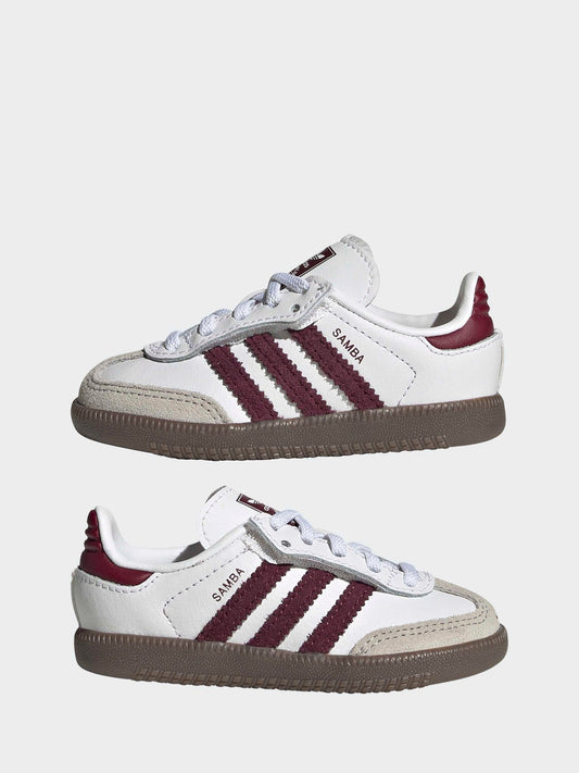 adidas Originals White Samba OG C Trainers image 2