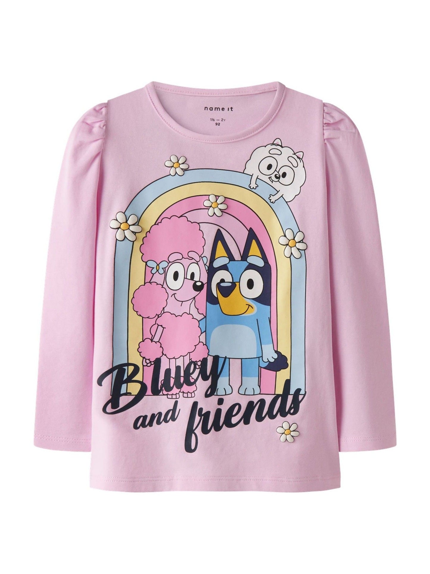 Dsiney Kidz - Name It Pink Bluey Long Sleeve T-Shirt image 4
