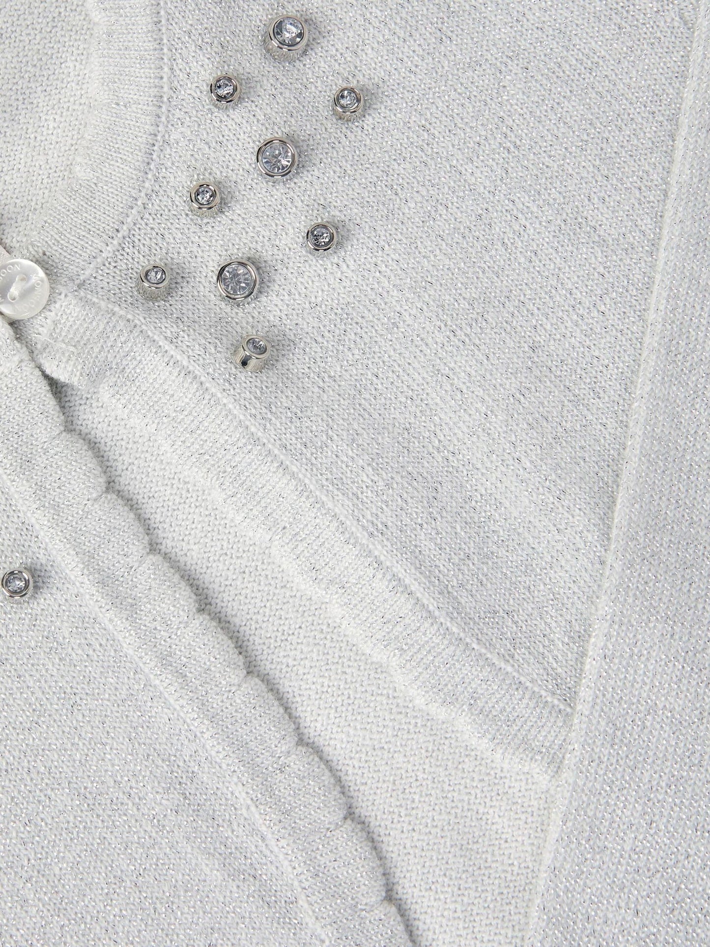 Monsoon Silver Diamanté Embellished Cardigan image 4
