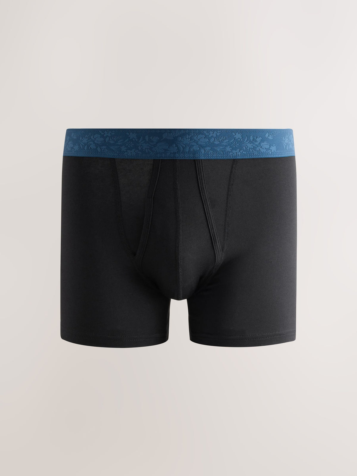 Dsiney Kidz - Black Pattern Waistband 4 pack Signature A-Front Cotton Rich Boxers image 6