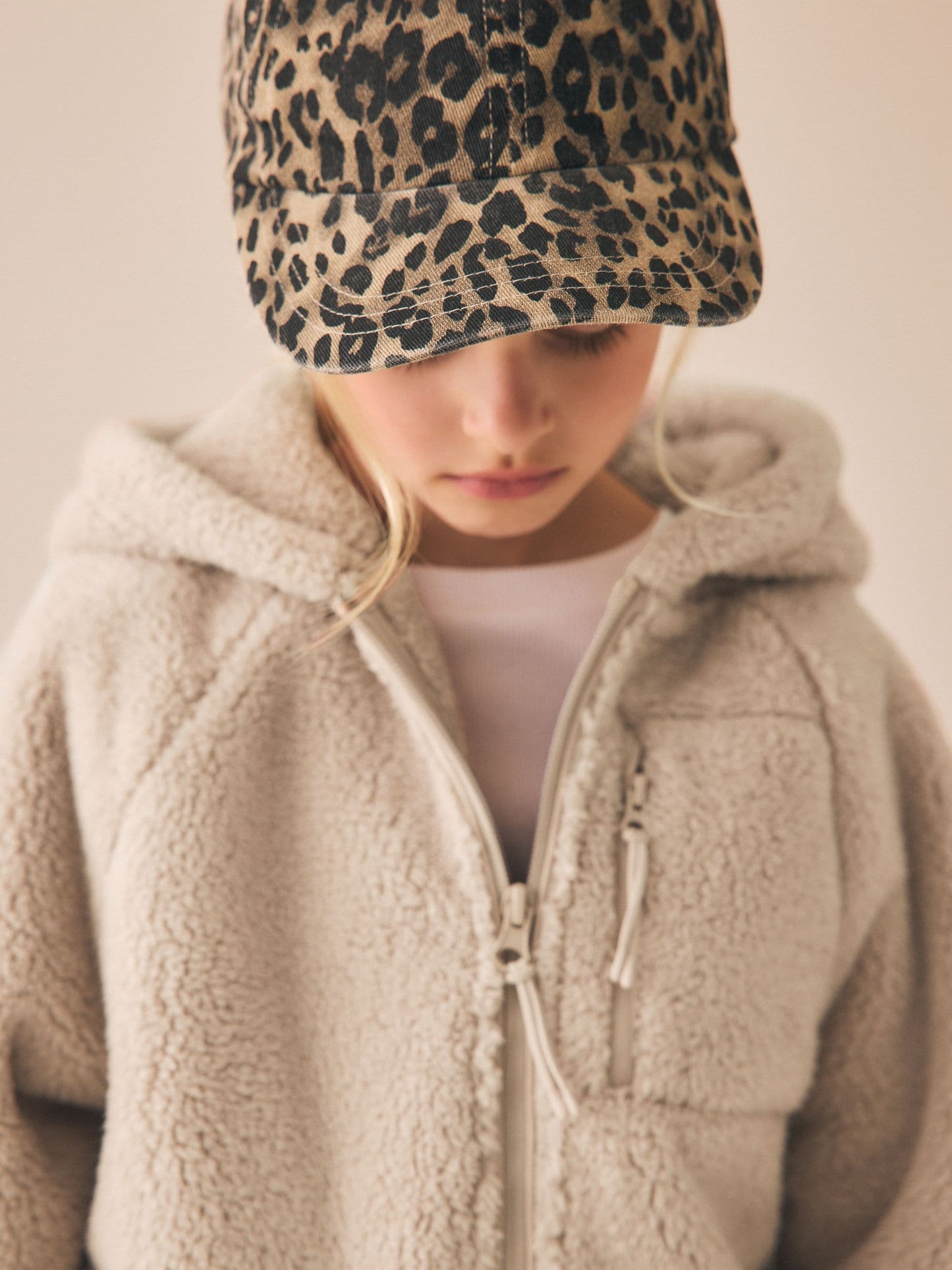 Dsiney Kidz - Neutral Zip Up Hooded Fleece Jacket (3-16yrs) image 4