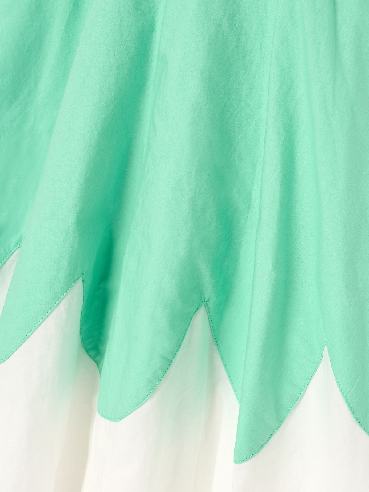Dsiney Kidz - Angel & Rocket Green Allegra Pink Scallop Swing Dress image 5