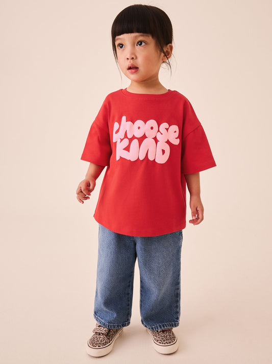 Dsiney Kidz - Red Short Sleeve T-Shirt (3mths-7yrs) image 2