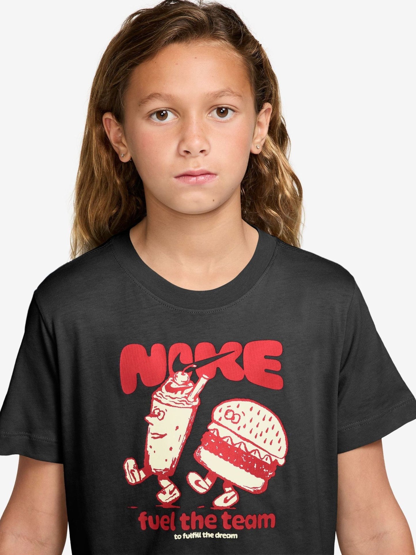 Dsiney Kidz - Nike Black Fuel The Team Graphic T-Shirt image 3
