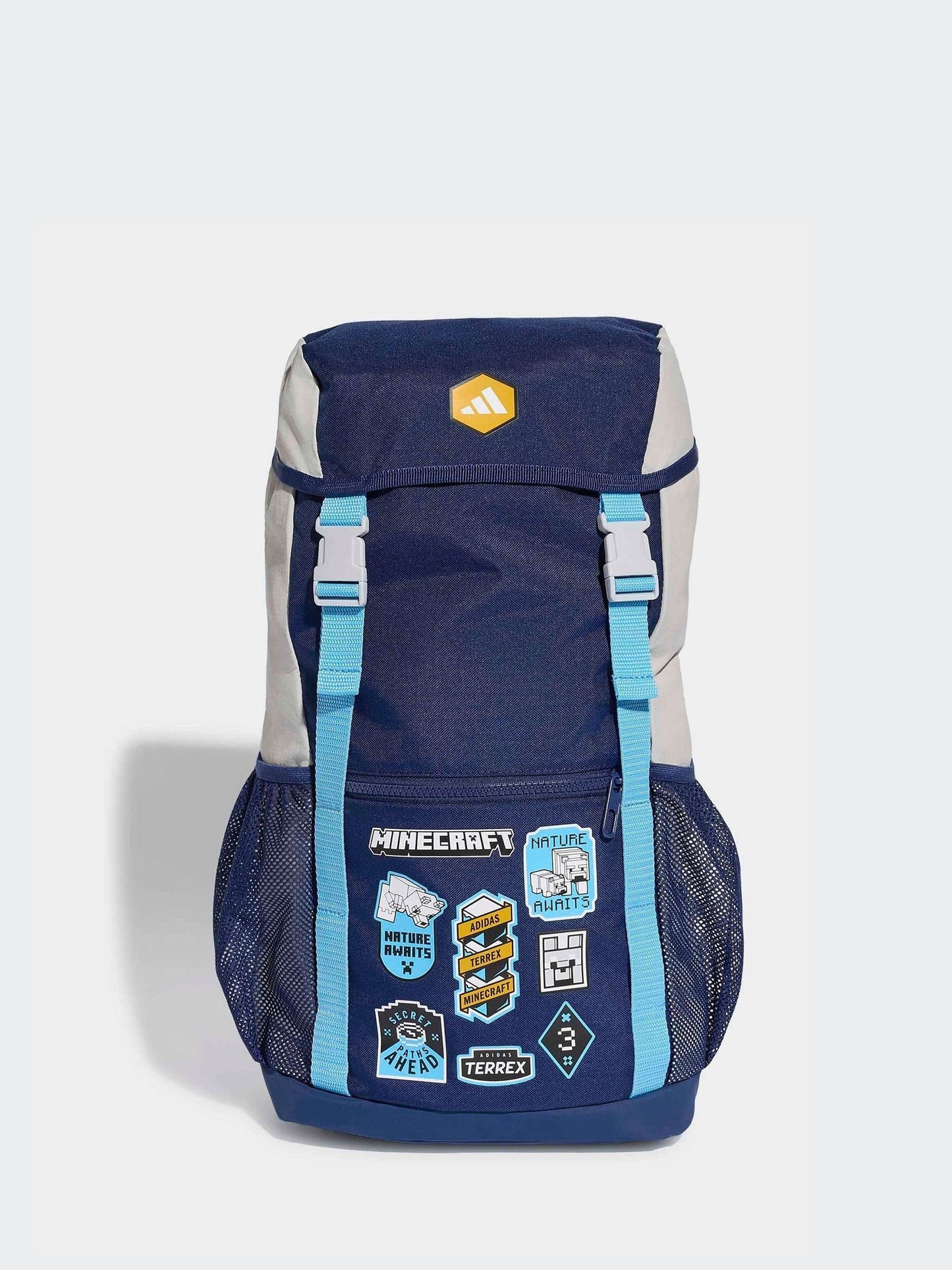 adidas Dark Blue Kids Minecraft Backpack Youth Edition image 1
