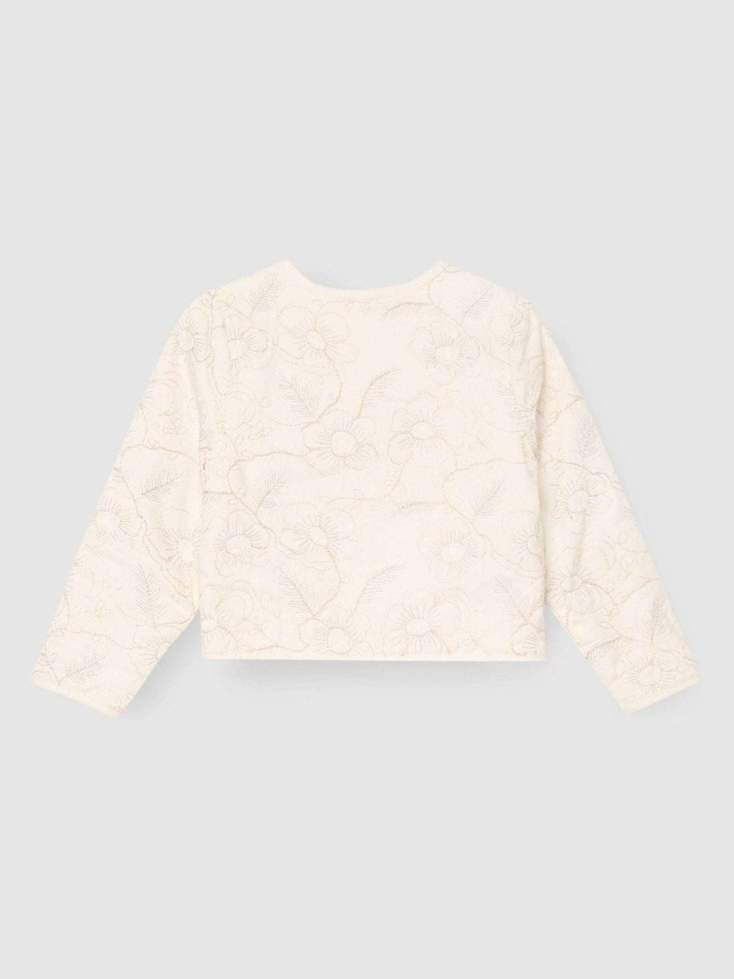 Dsiney Kidz - Angel & Rocket White Aurora Embroidered Tie Front Jacket image 5