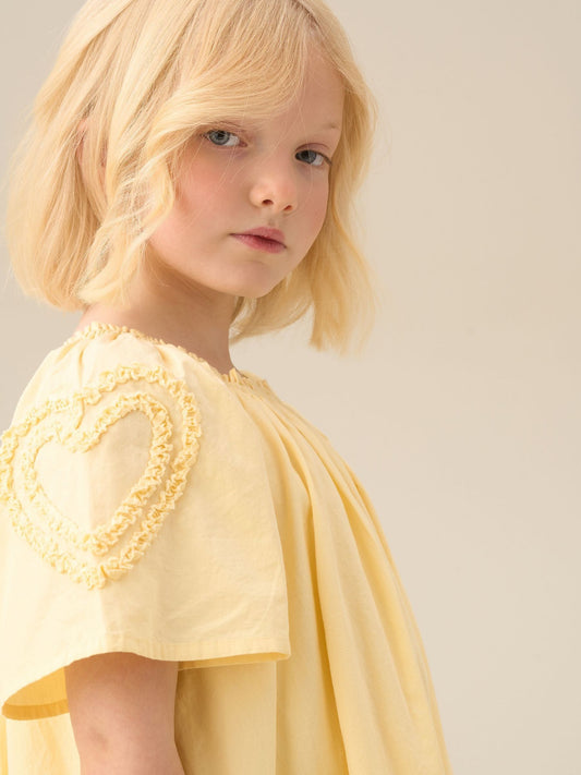 Dsiney Kidz - Angel & Rocket Yellow Lori Heart Swing Dress image 2