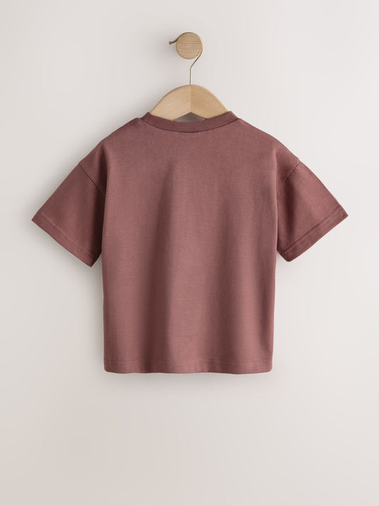 Dsiney Kidz - Brown/Pink Short Sleeve T-Shirt (3mths-7yrs) image 2