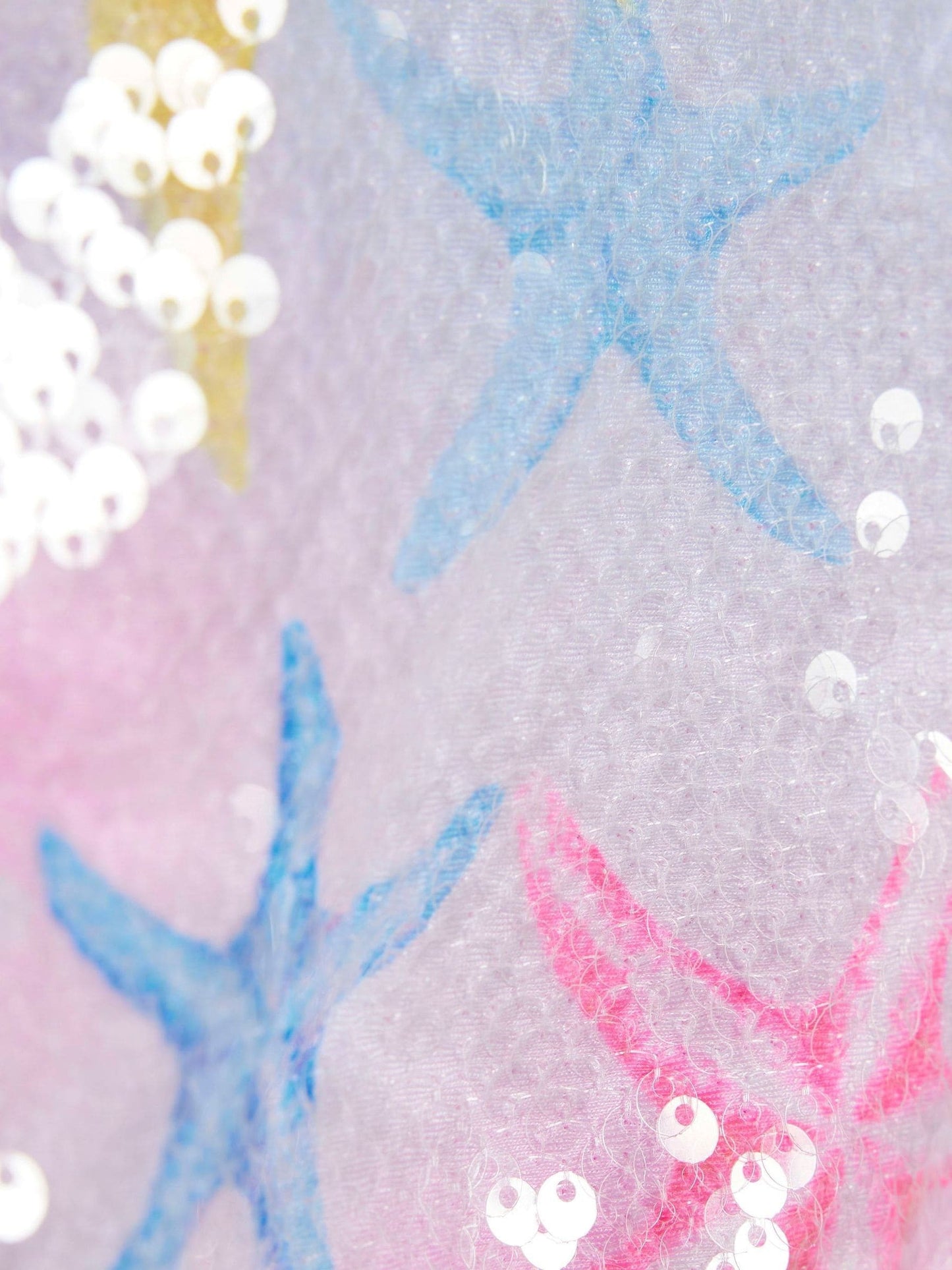 Dsiney Kidz - River Island Blue Sequin Starfish Bikini image 4