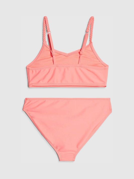 Dsiney Kidz - River Island Orange 3D Flower Bikini image 2
