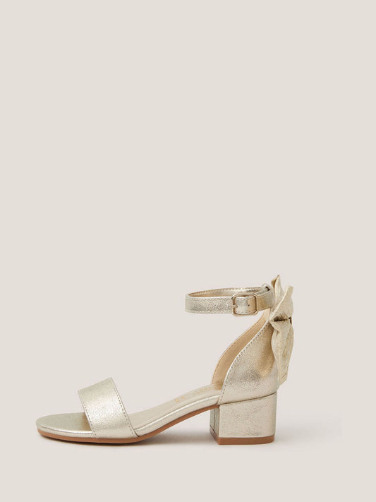 Dsiney Kidz - Monsoon Gold Two Part Bow Heels image 2