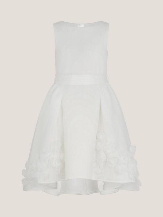 Dsiney Kidz - Monsoon Ivory Eloise Appliqué Rose Dress image 2