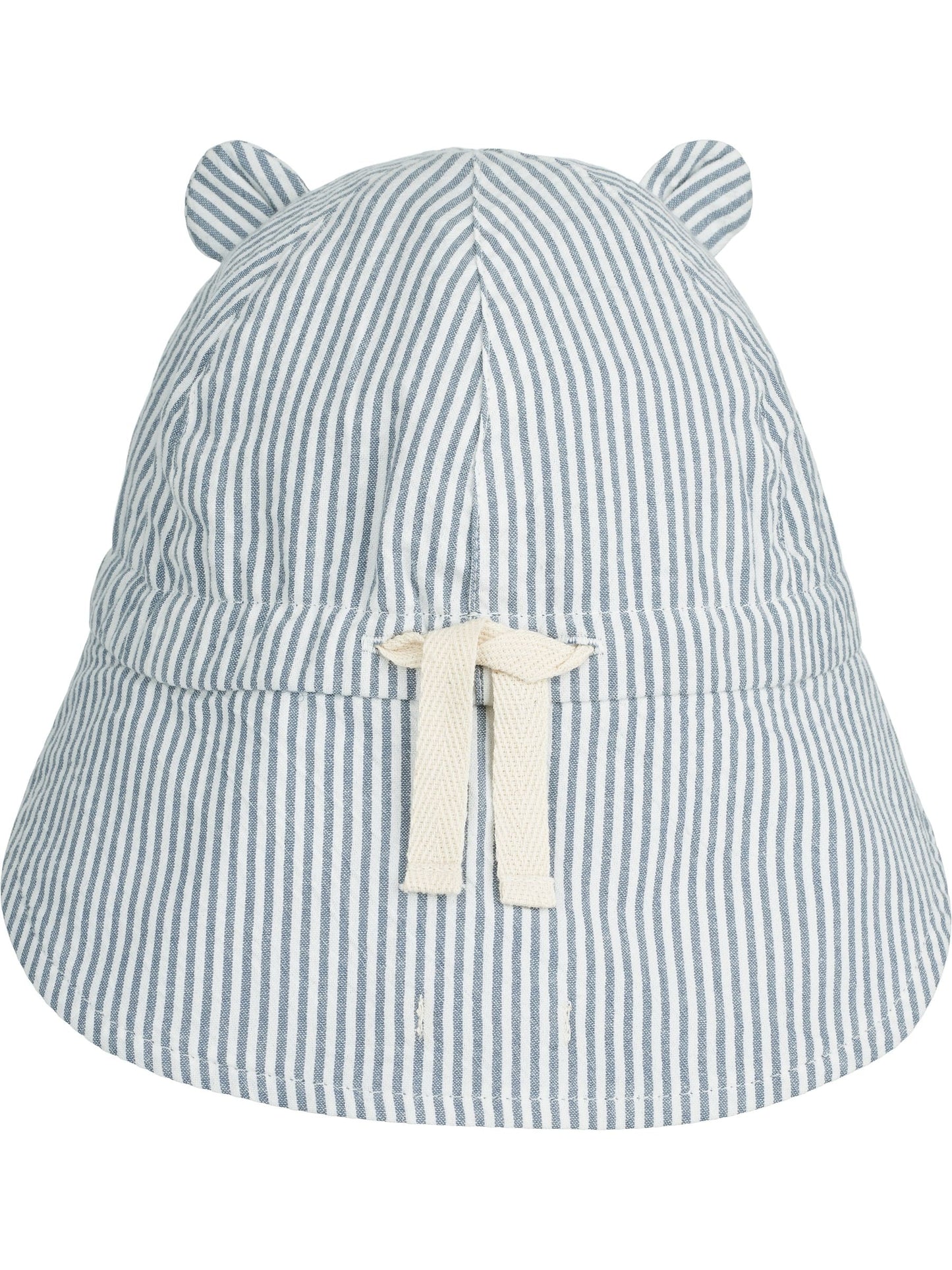Liewood Blue Gorm Reversible Seersucker Sun Hat With Ears image 4