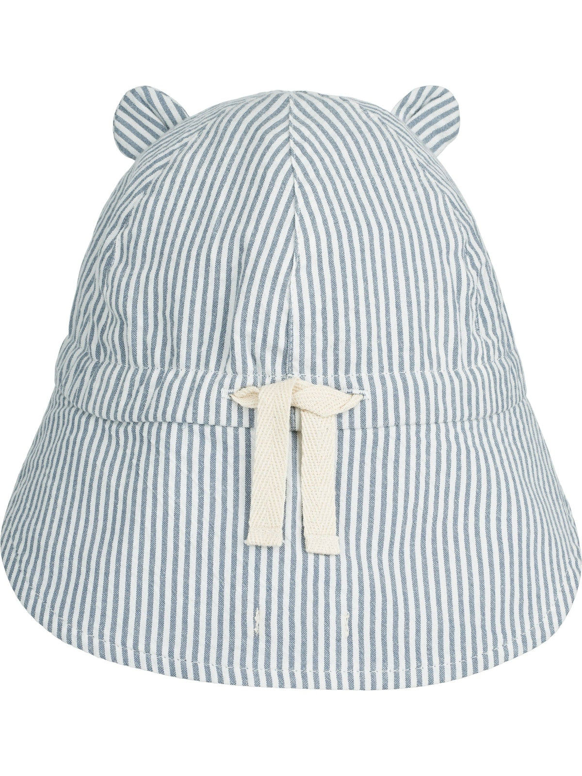 Liewood Blue Gorm Reversible Seersucker Sun Hat With Ears image 4