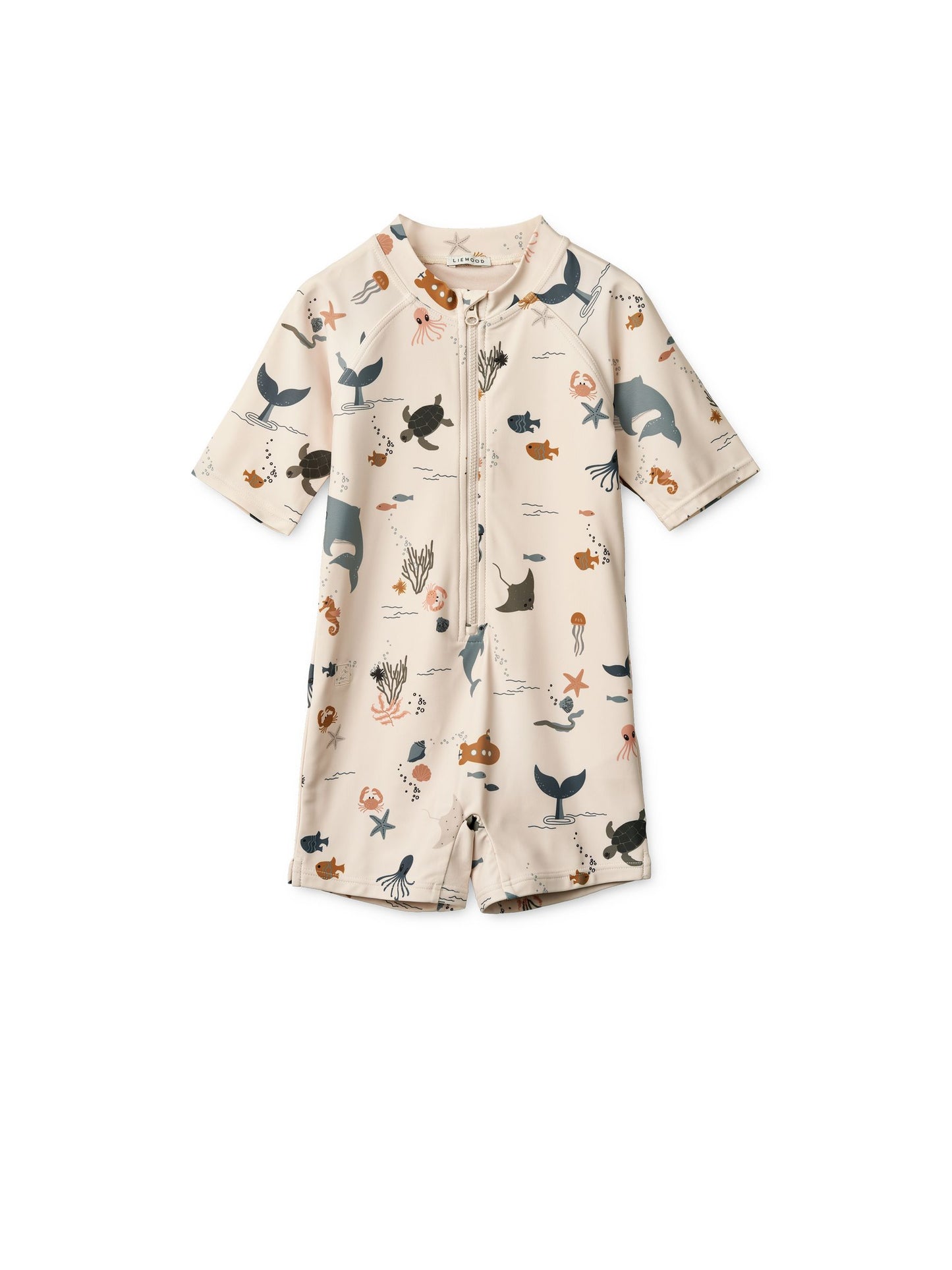 Liewood Cream Max Printed Shortsleeve Swimsuit image 3