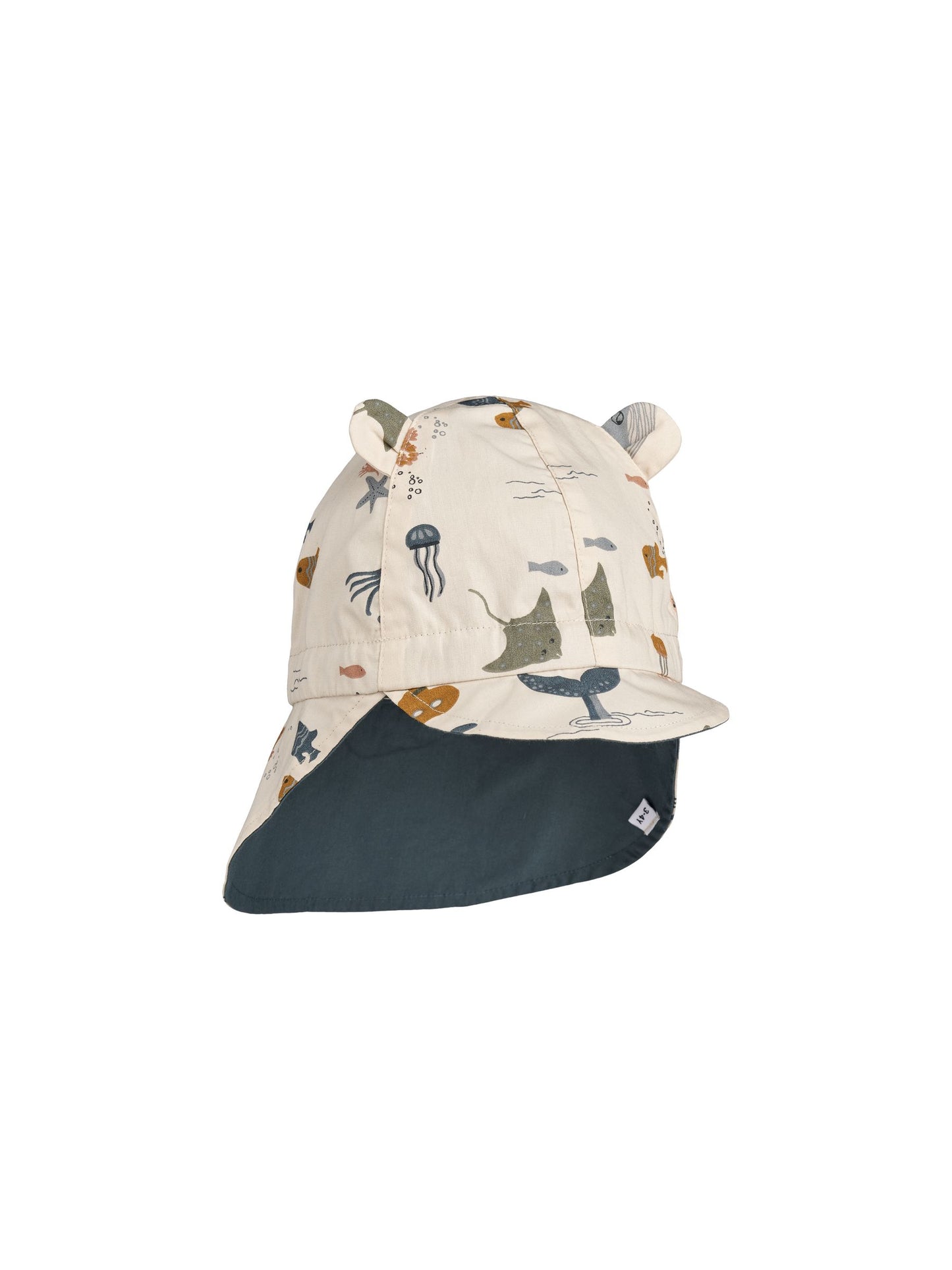 Liewood Cream Gorm Reversible Sun Hat image 3