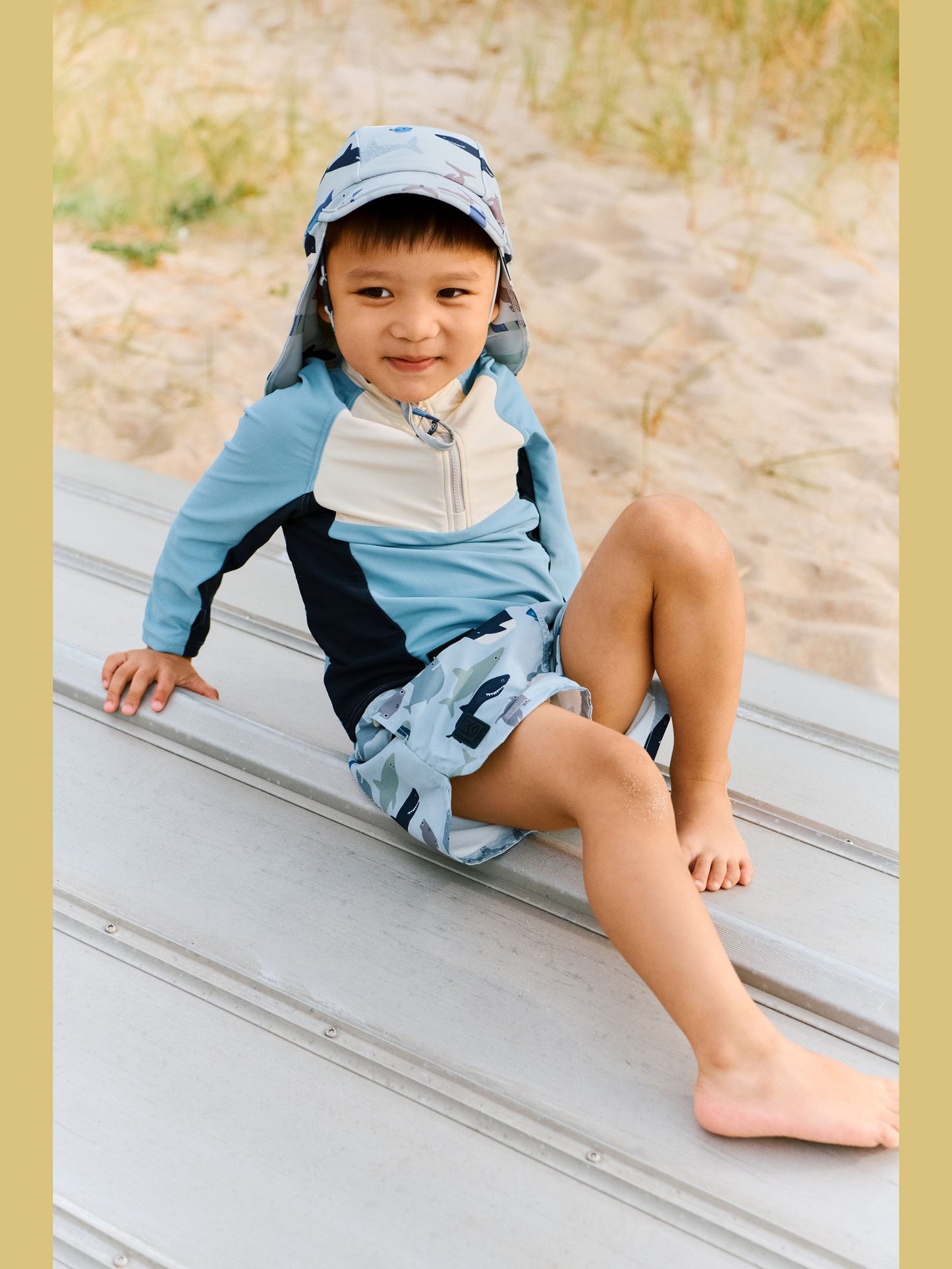 Liewood Blue Cecilia Swim Hat image 4