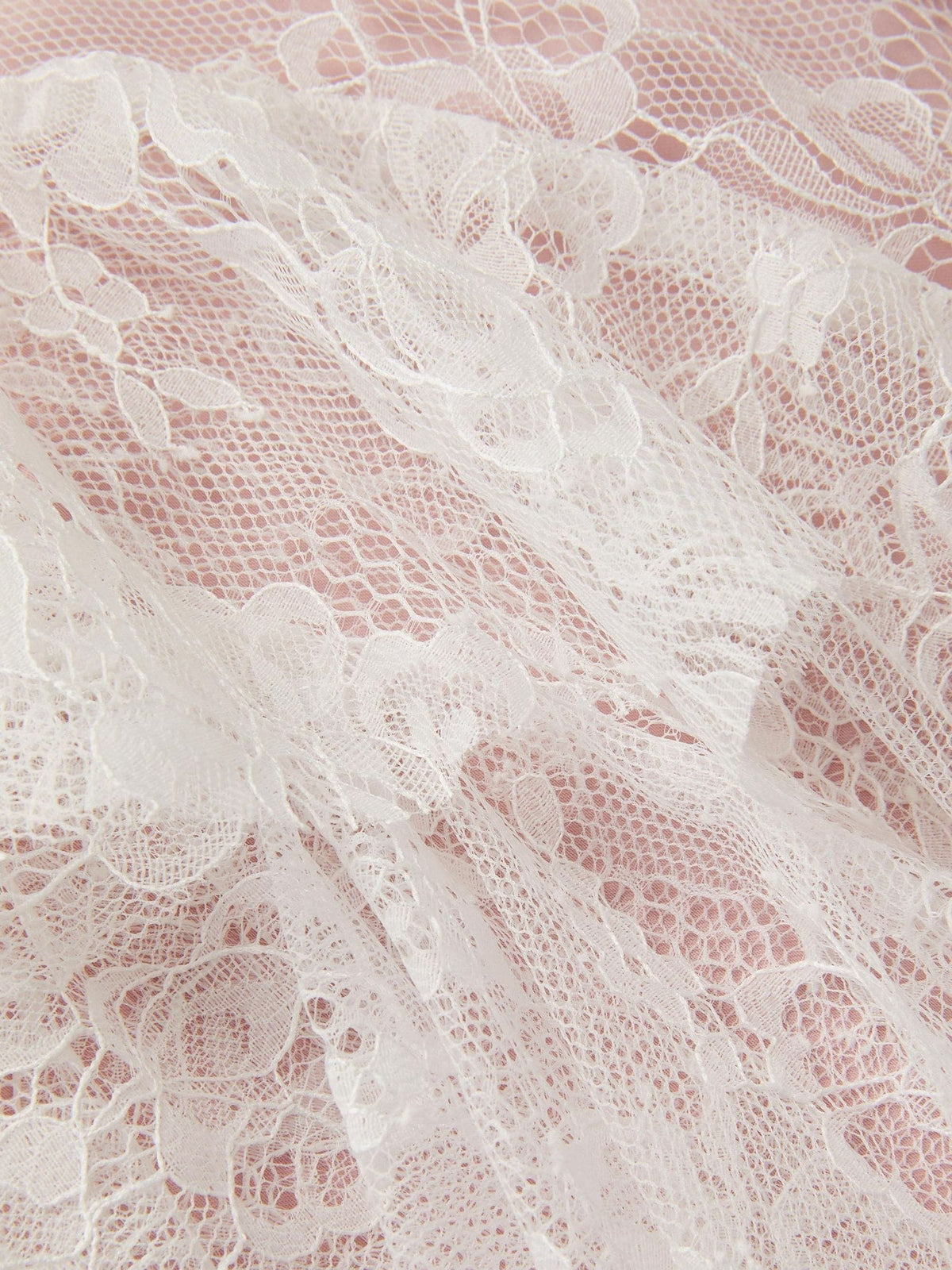 Dsiney Kidz - Monsoon Pink Baby Joanie Ruffle Lace Dress image 3