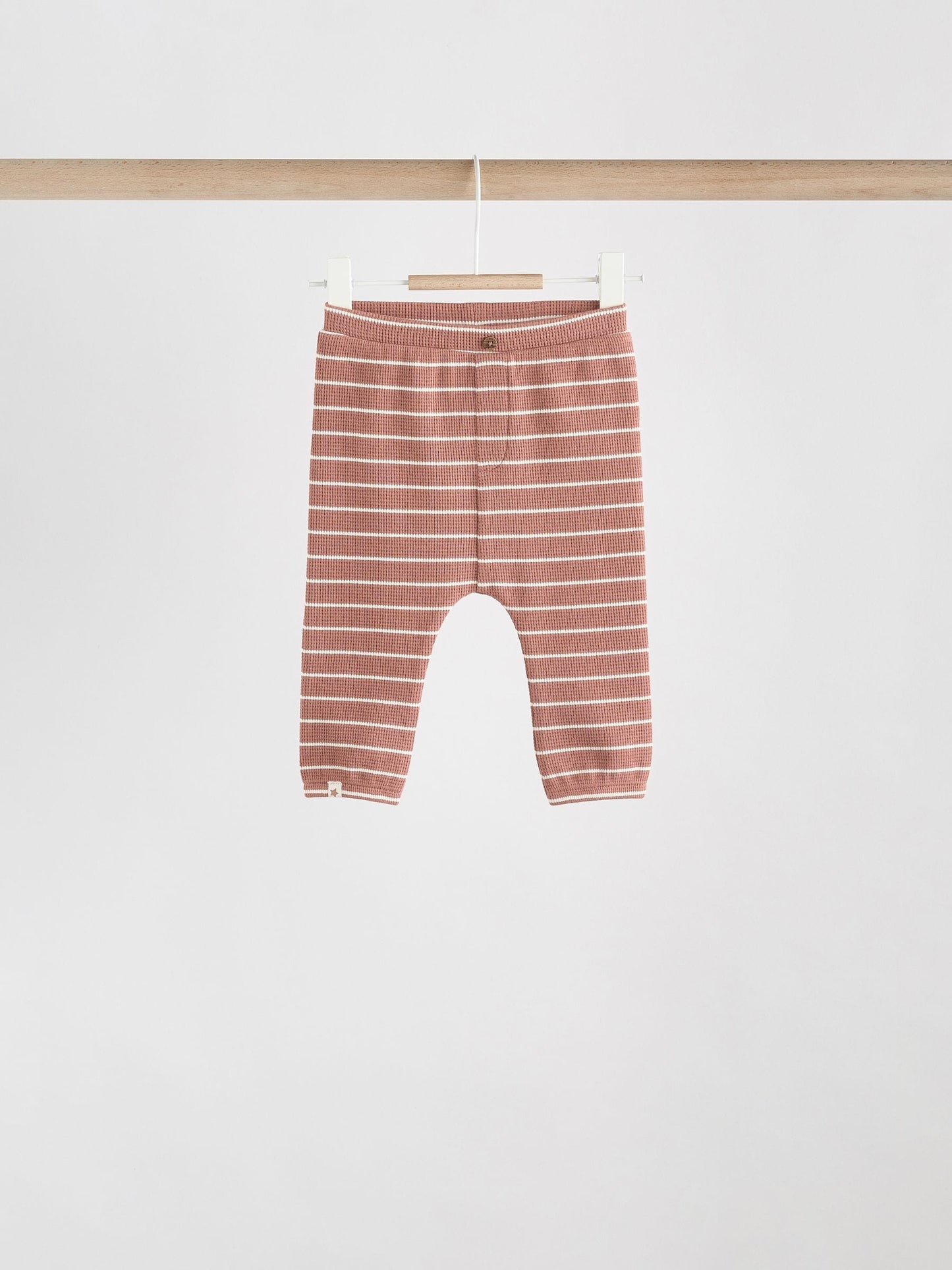 Dsiney Kidz - Green/Blue/Brown Stripe Baby Top & Leggings Set 6 Piece (0mths-3yrs) image 8