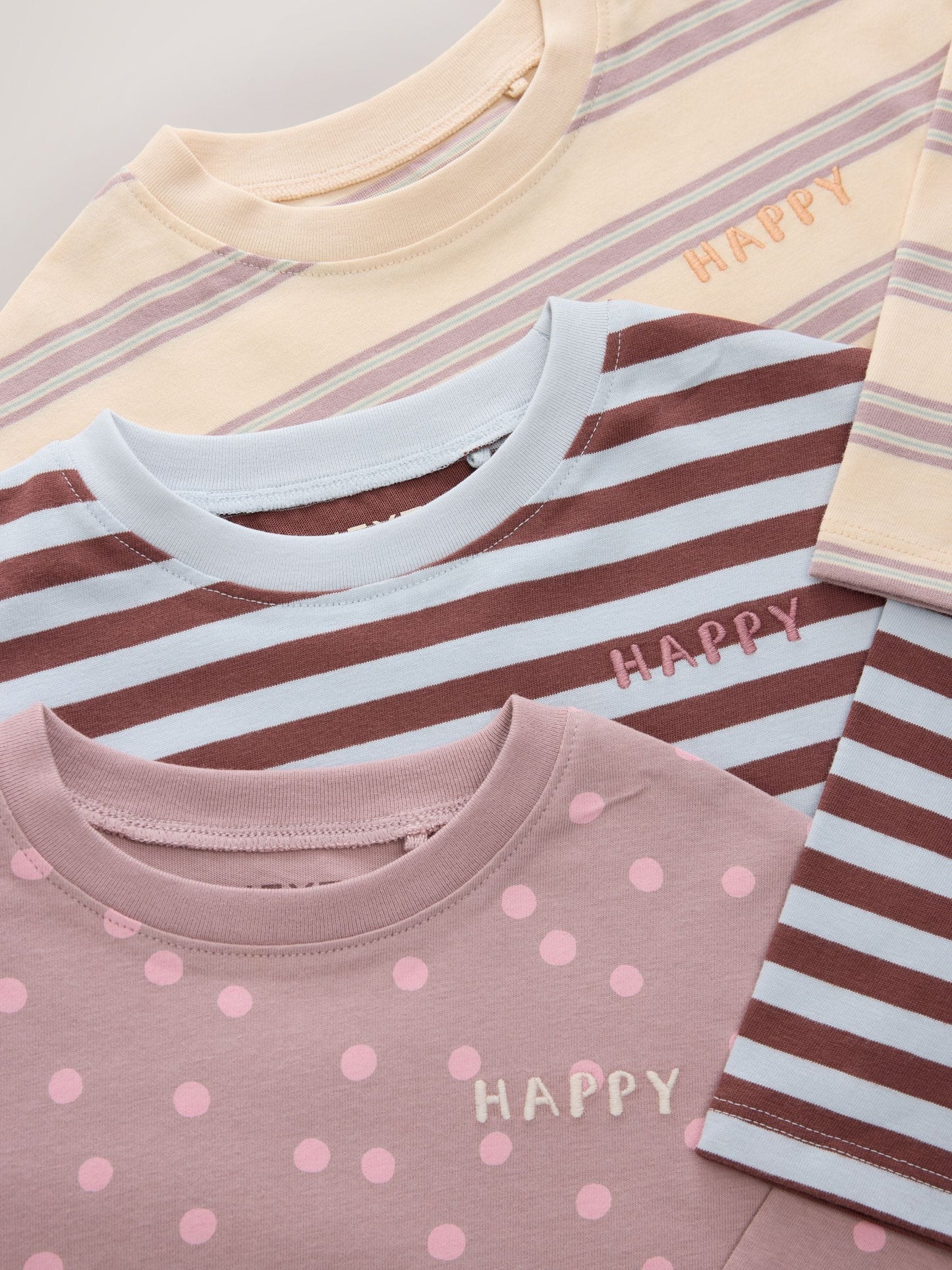 Dsiney Kidz - Pink Stripe T-Shirts 3PK (3mths-7yrs) image 7
