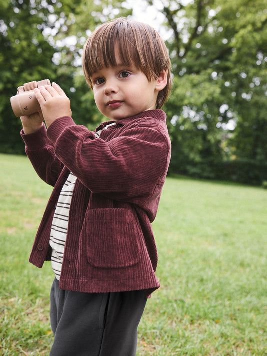 Dsiney Kidz - Burgundy Red Smart Jacket Top & Trousers Set 3 Piece (3mths-7yrs) image 2