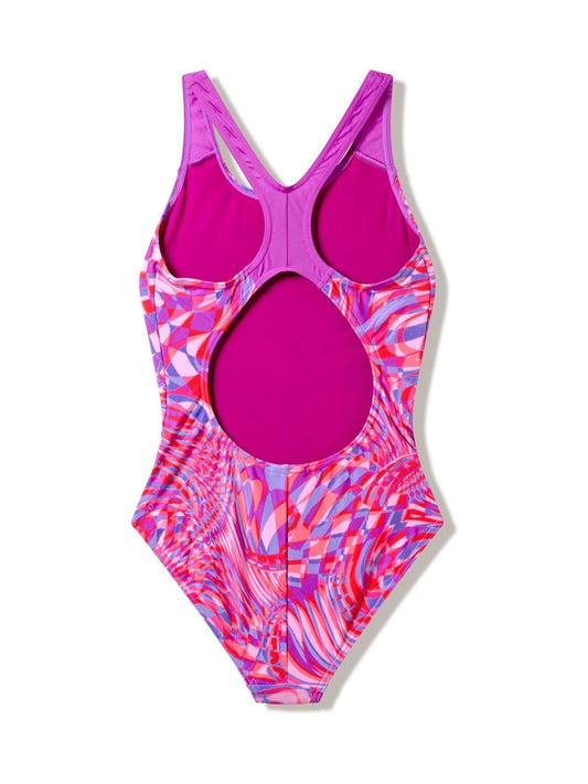 Dsiney Kidz - Speedo Pink Print Splashback Swimsuit image 2