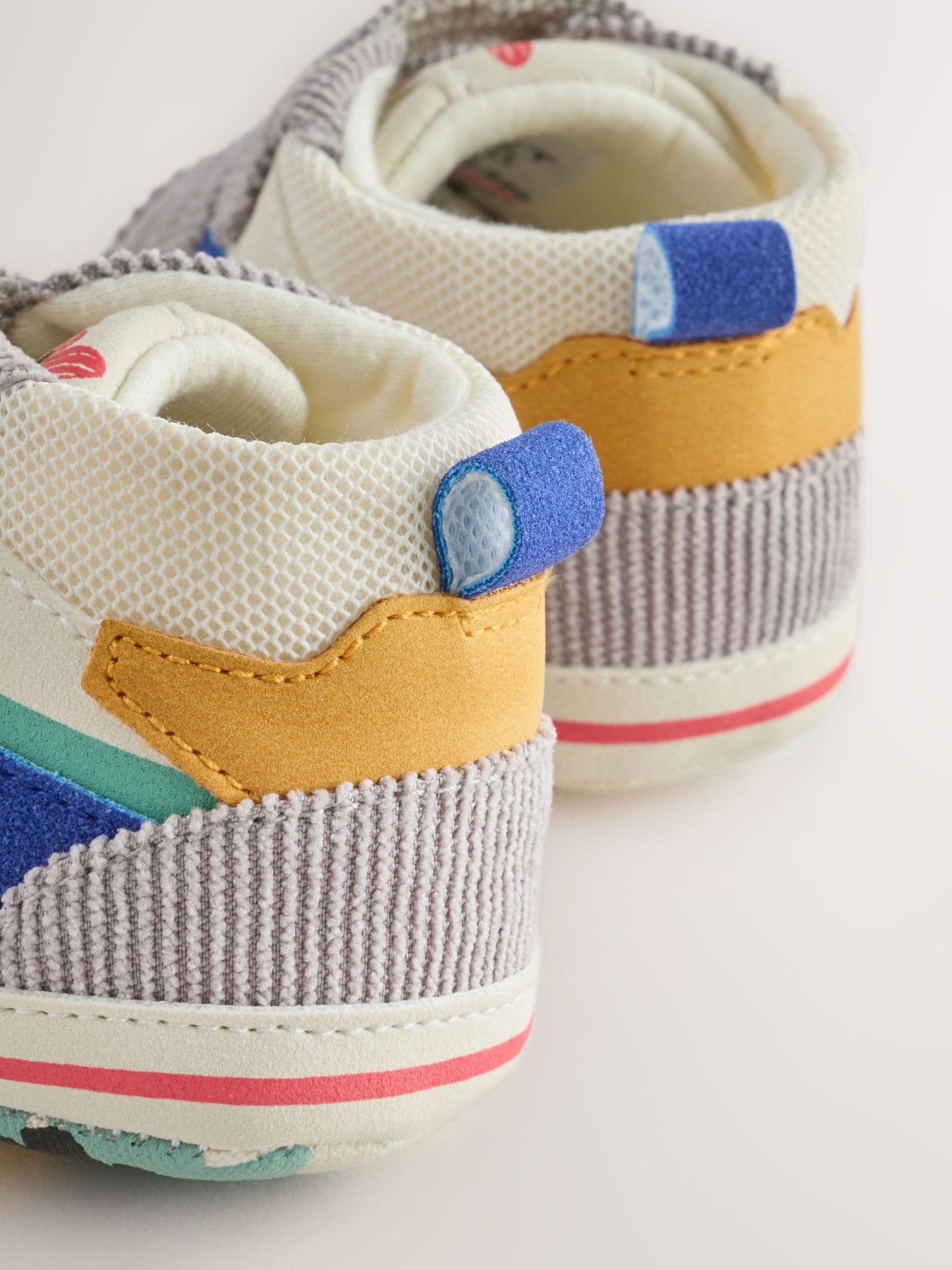 Multi Safari Hitop Baby Trainers (0-2mths) image 5