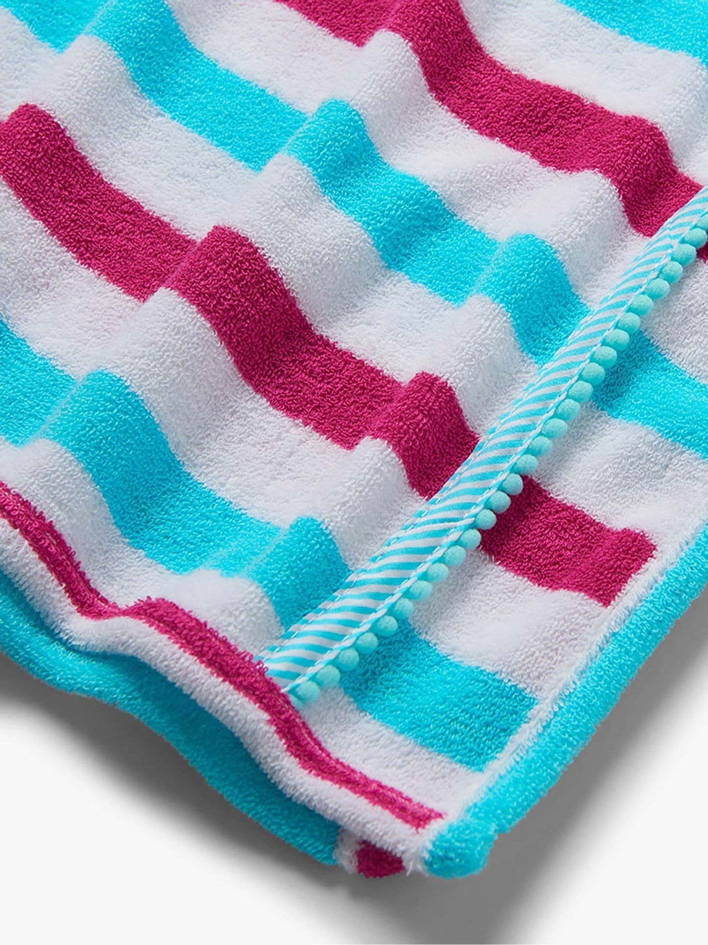 Dsiney Kidz - Hatley White Beach Stripes Hooded Beach Cover Up image 4