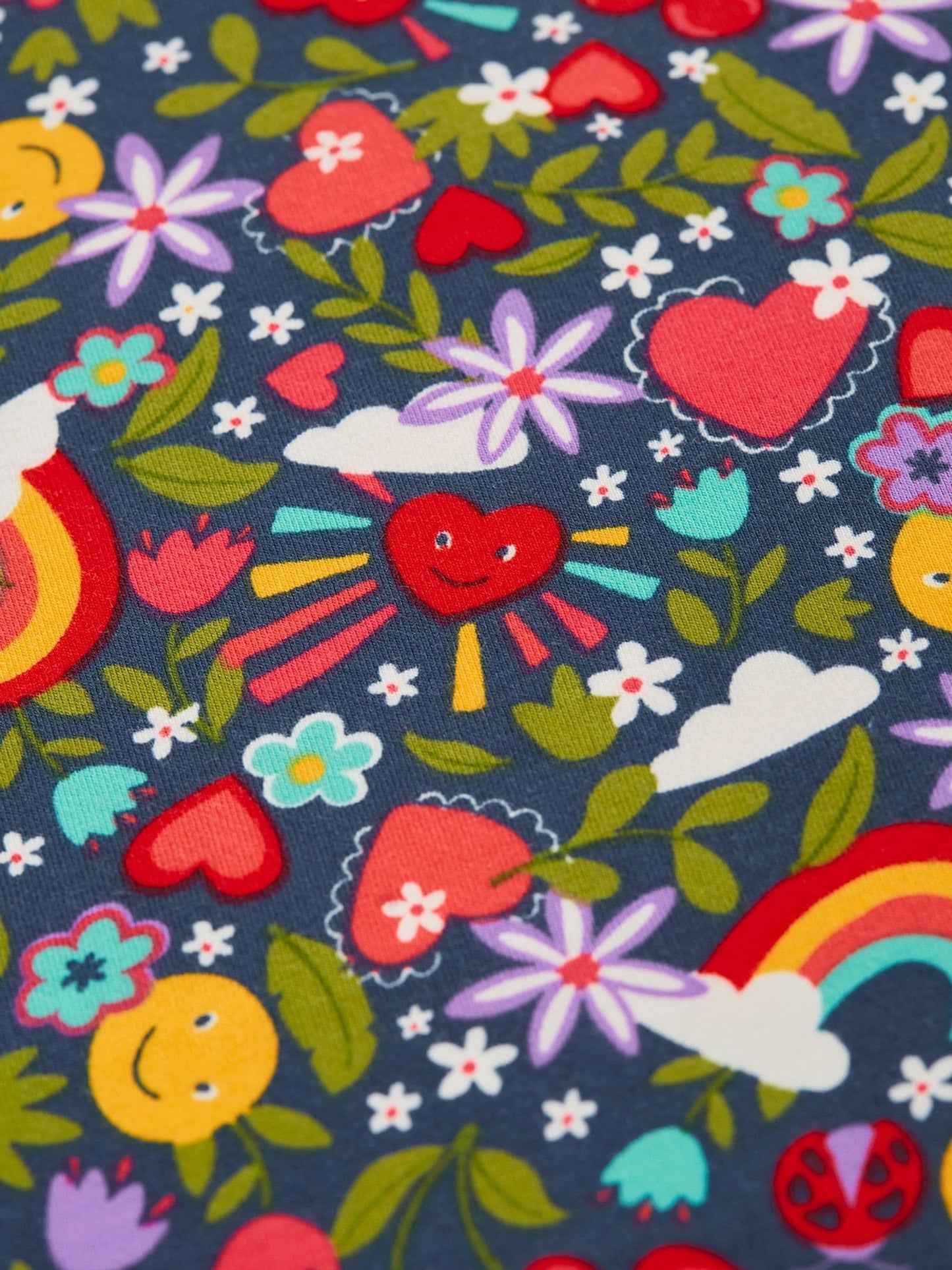 Frugi Blue Leona Leggings image 6