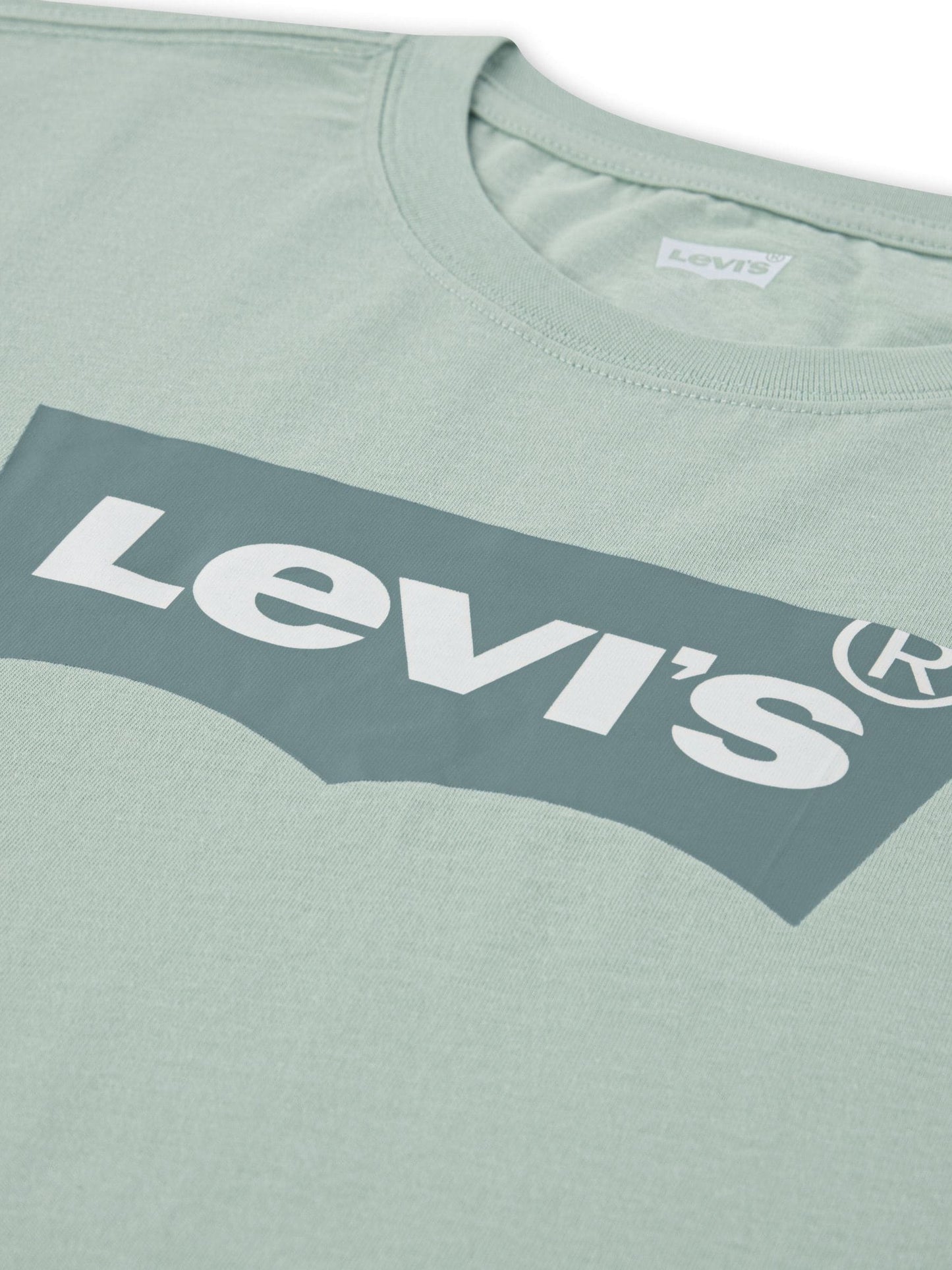 Levi's® Green Batwing Short Sleeve T-Shirt image 3