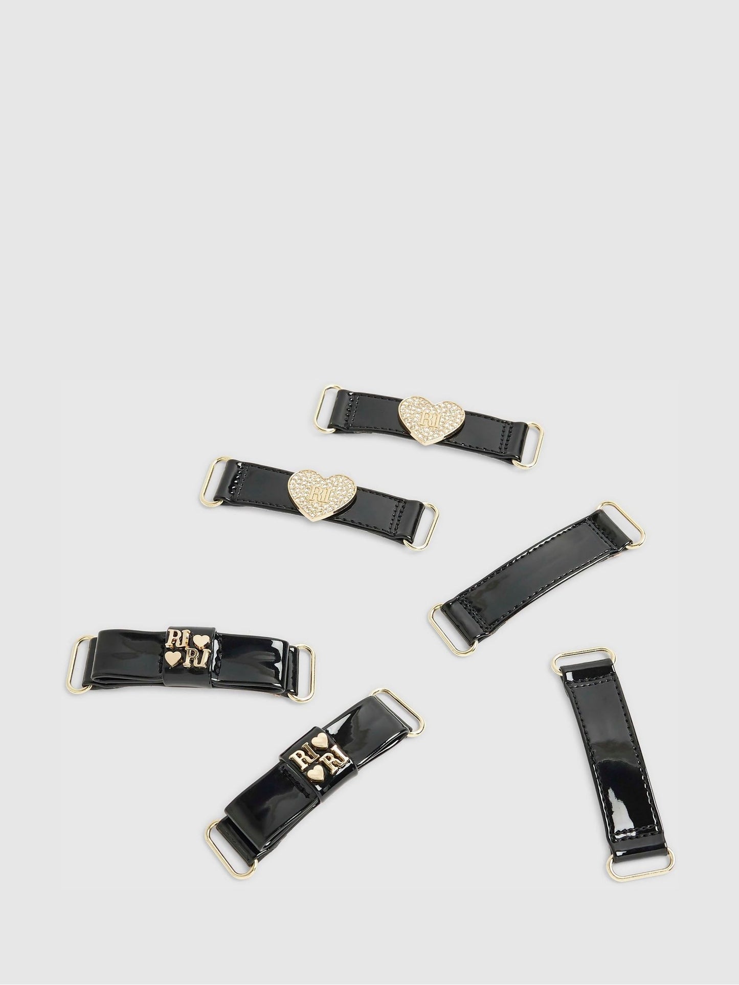 River Island Black Multi Strap Mary Jane Shoes image 6