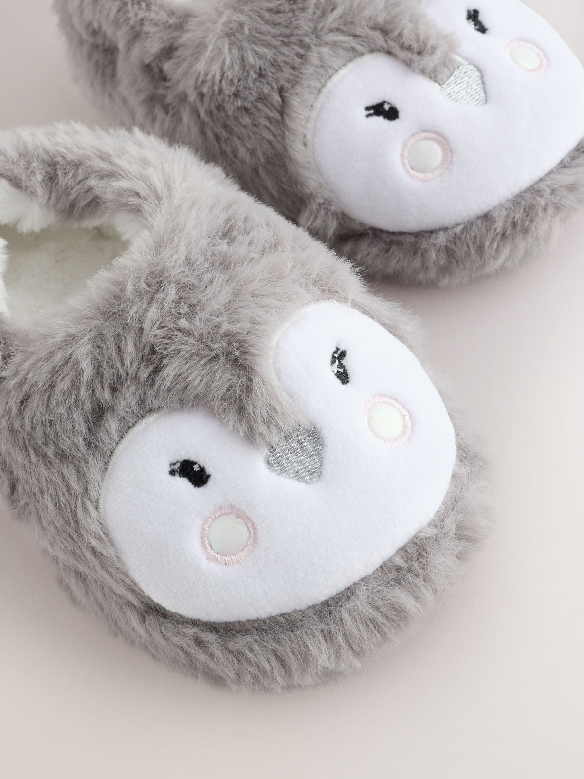 Grey Penguin Character Slippers - image 5