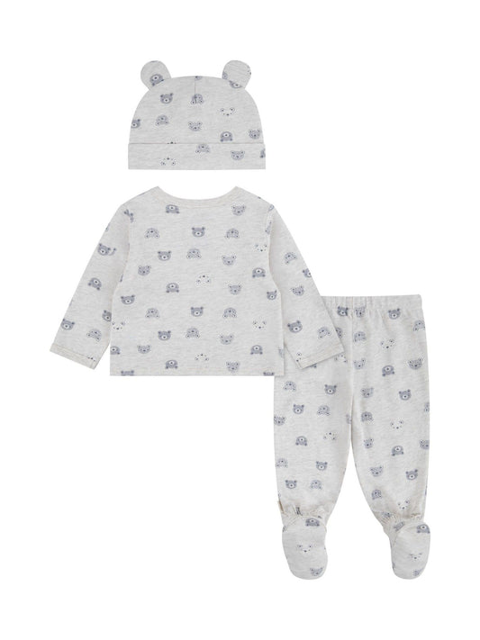 Huggies Natural Top Leggings & Hat Set image 2