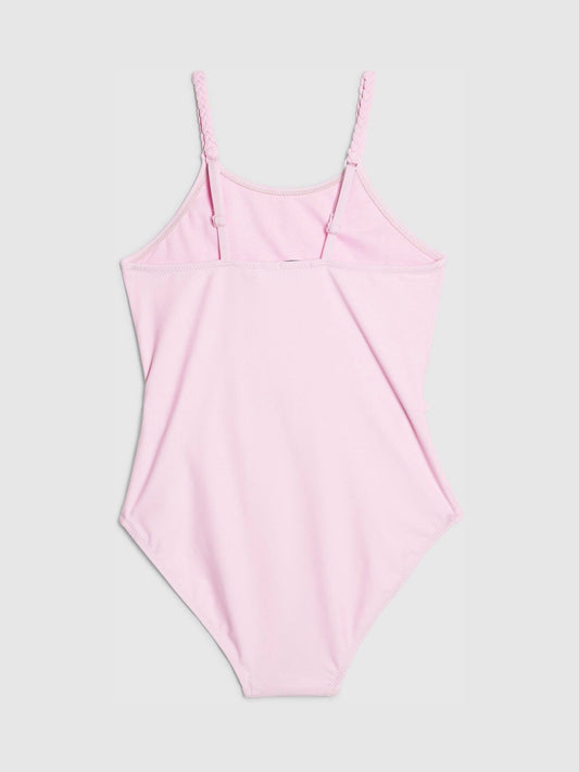 Dsiney Kidz - River Island Pink 3D Flower Swimsuit image 2