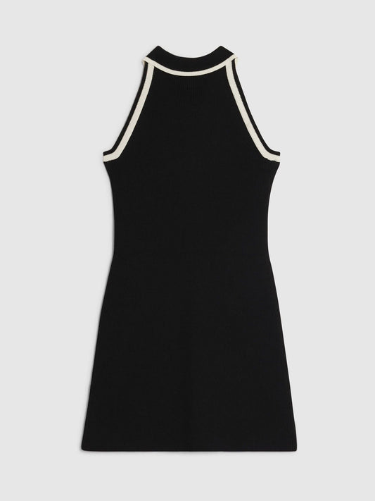 Dsiney Kidz - River Island Black Halter Neck Polo Dress image 2