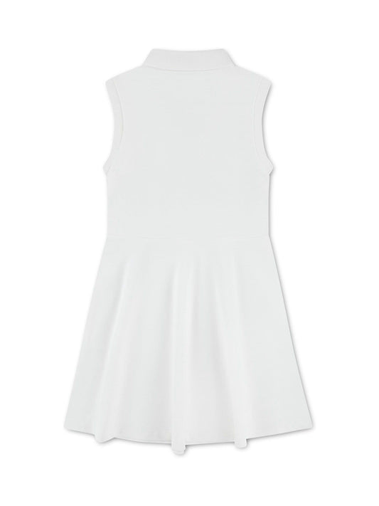 Dsiney Kidz - Lacoste White Pique Dress image 2