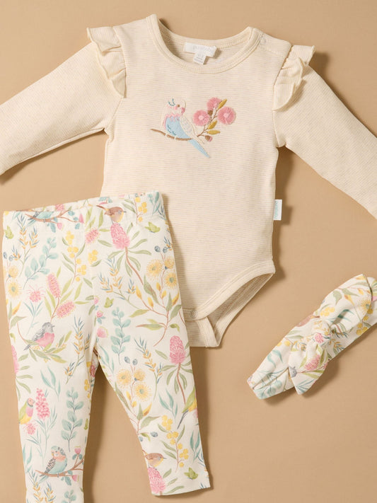 Purebaby Pink Headband Set 3 Piece image 2