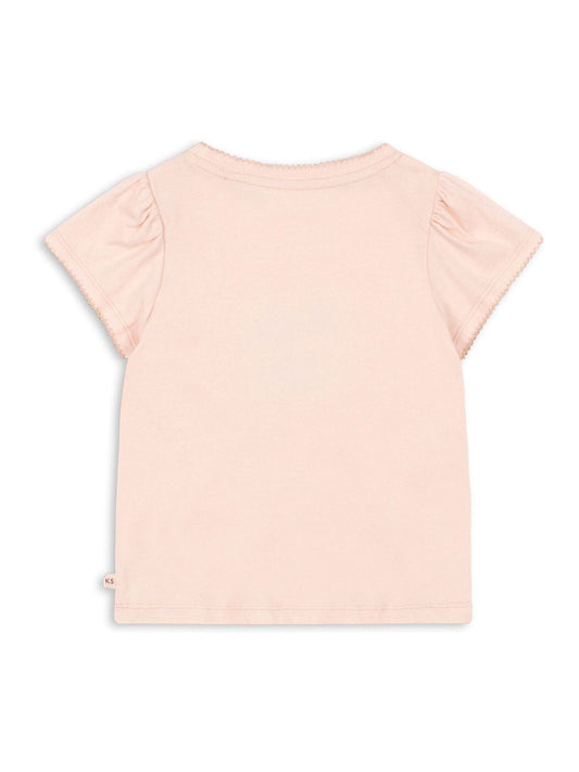 Dsiney Kidz - Konges Sløjd Pink Famo Cherry Graphic Puff Sleeve T-Shirt image 2