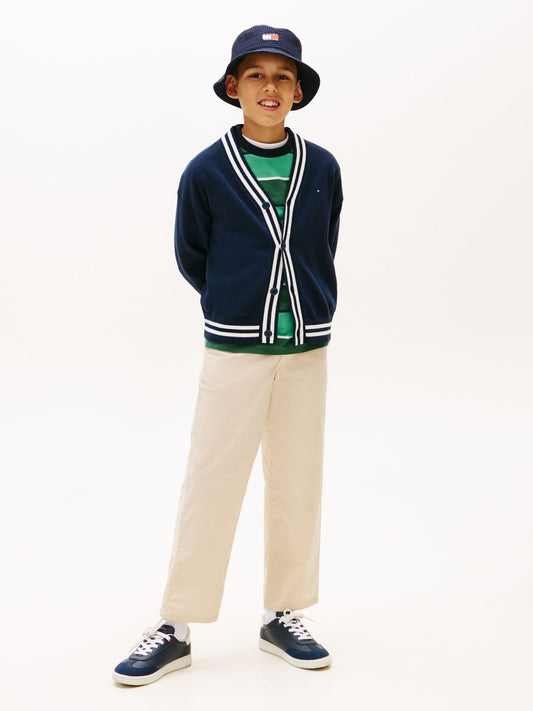 Tommy Hilfiger Brown Essential Lightweight Twill Loose Chinos image 2