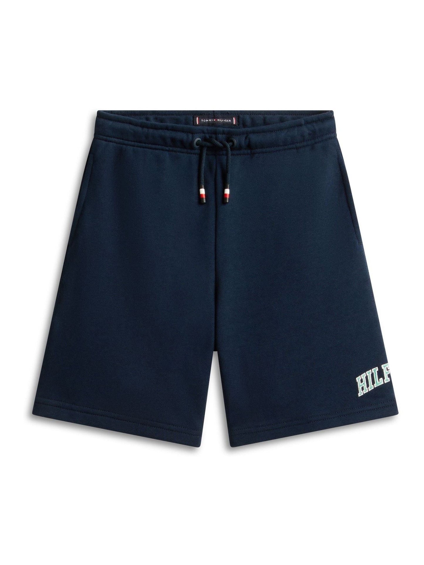 Dsiney Kidz - Tommy Hilfiger Blue Terry Wide Leg Sweat Shorts image 5