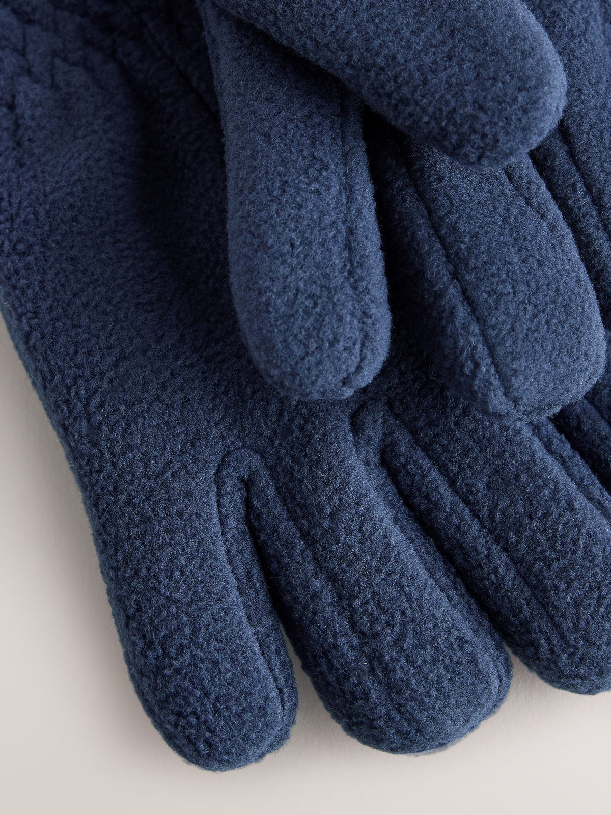 Dsiney Kidz - Navy Fleece Gloves (3-16yrs) image 3