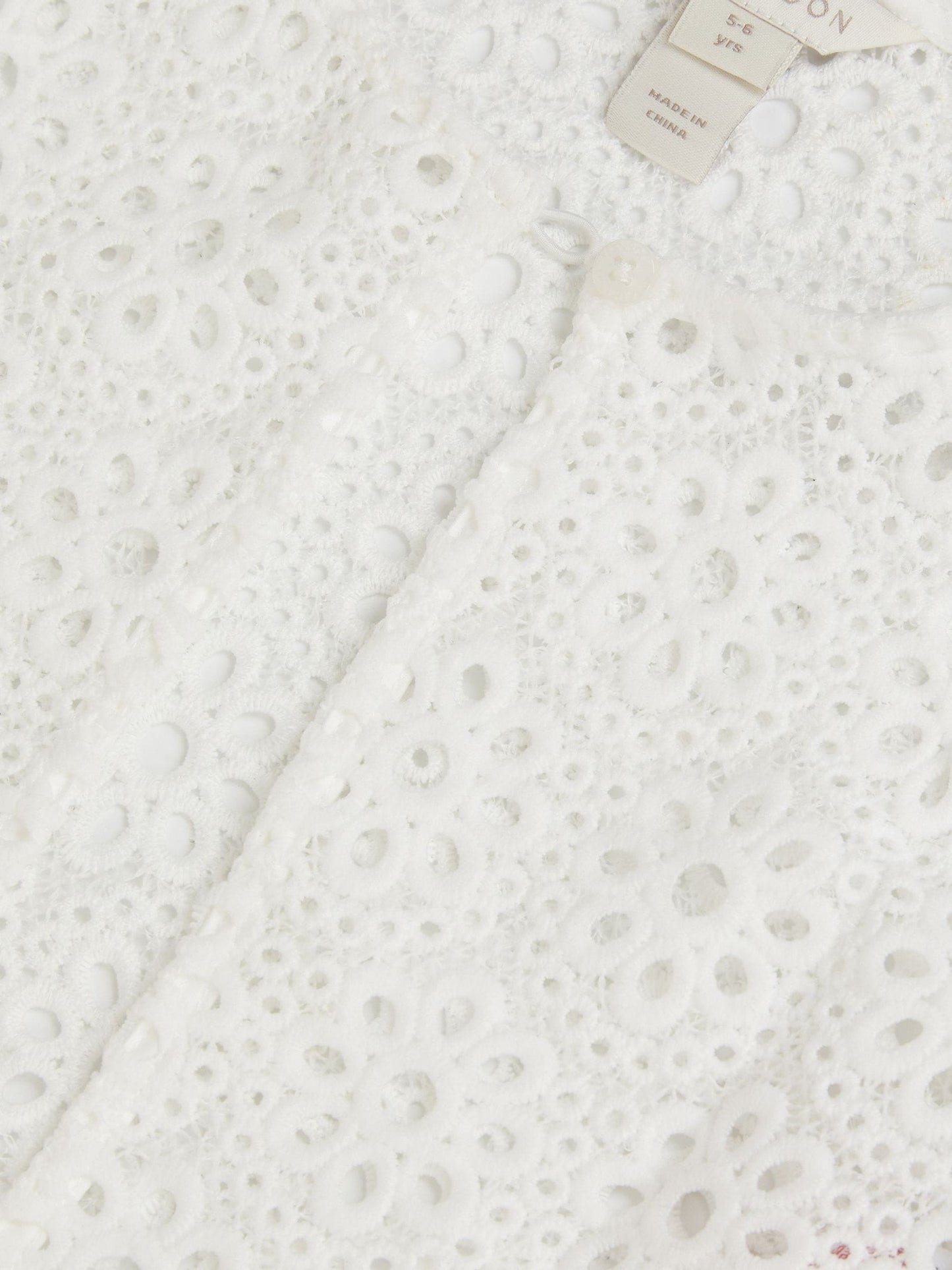 Monsoon Cream Carmela Crochet Long Sleeve Cardigan image 4