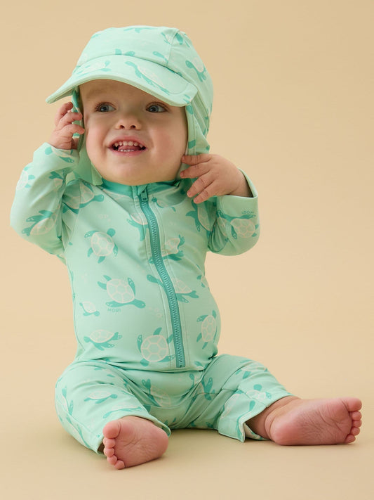 MORI Green Long Sleeve Sun Safe Suit image 2