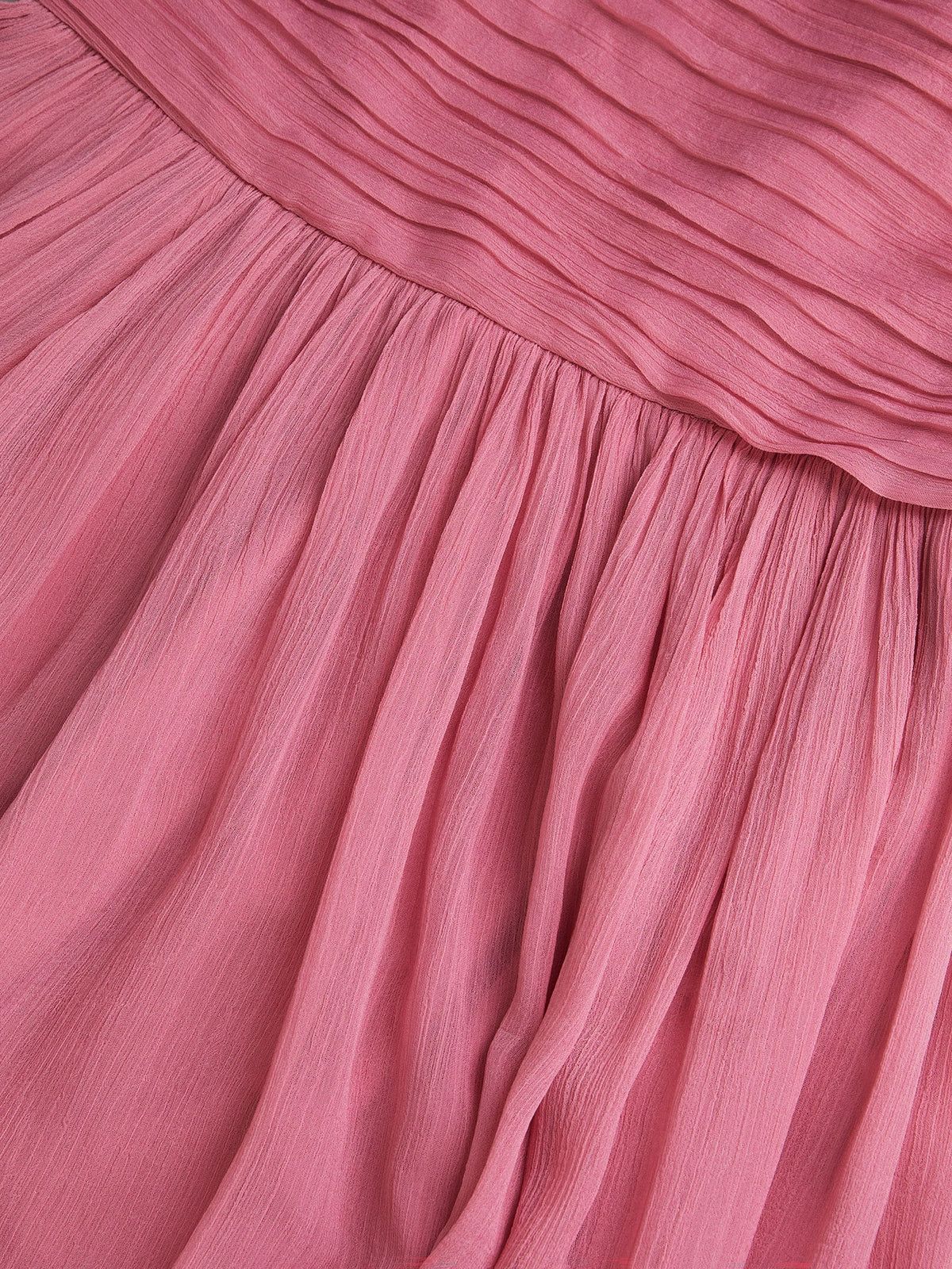 Dsiney Kidz - Monsoon Pink Ellay Cross Back Chiffon Prom Dress image 5