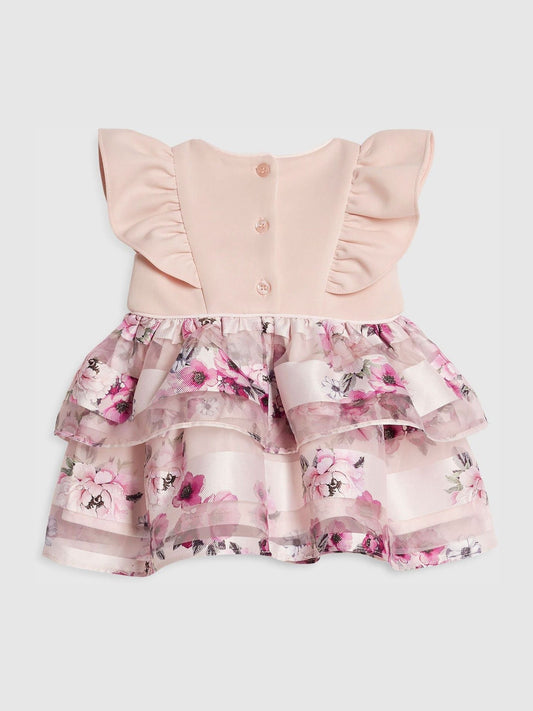 Dsiney Kidz - River Island Purple Floral Occasion Dress image 2