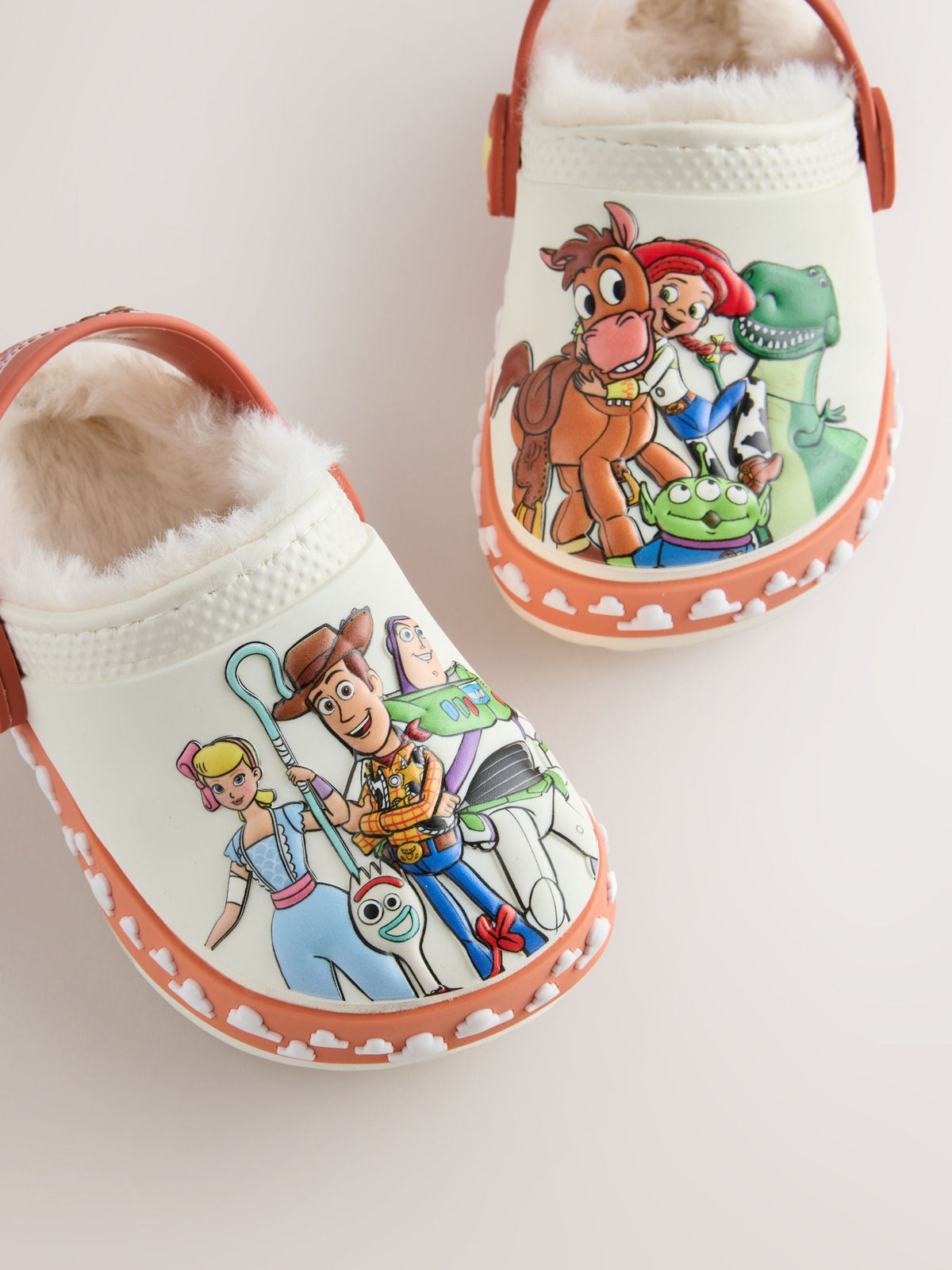 Dsiney Kidz - White Toy Story Cosy Lined Slipper Clogs image 5