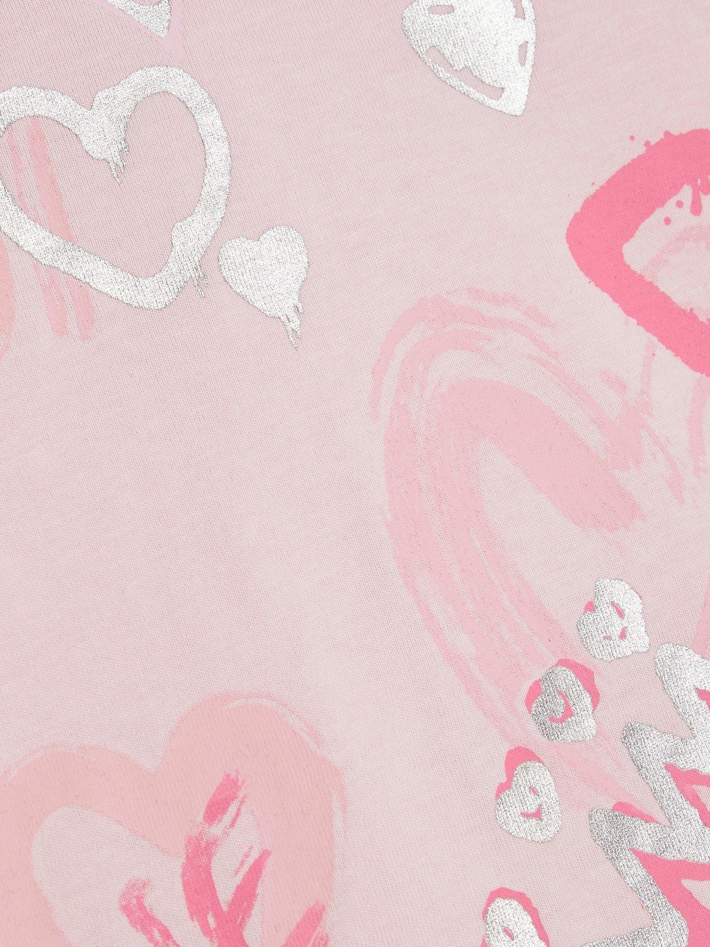 Dsiney Kidz - River Island Pink Graffiti T-Shirt image 4