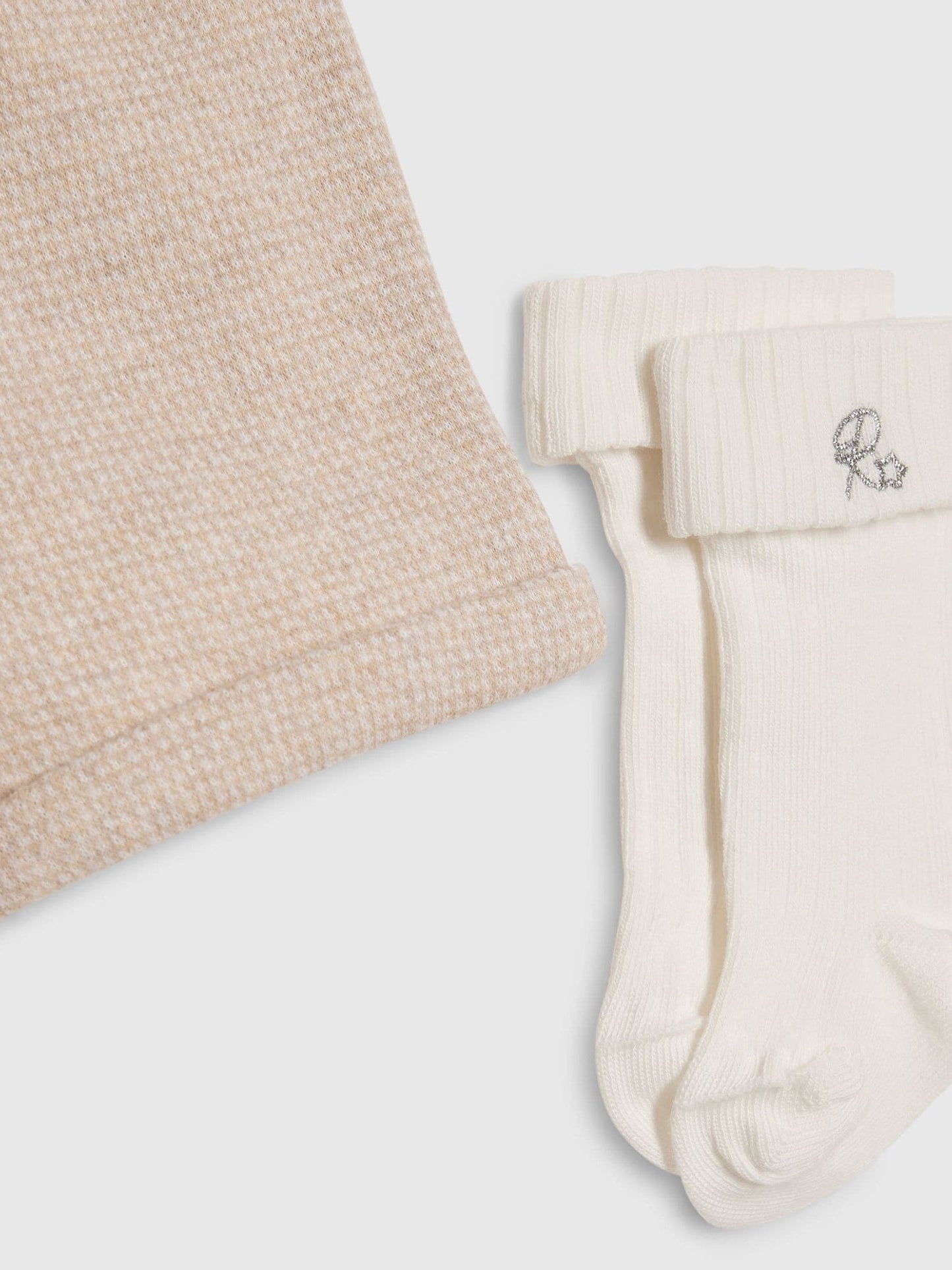 River Island Brown Smart Bloomer Shorts & Socks Sets image 4