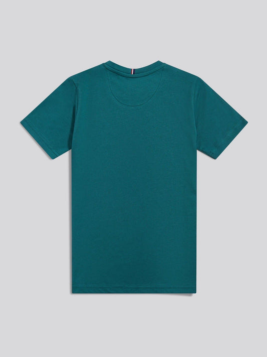 Dsiney Kidz - U.S. Polo Assn. Teal Texture Double Horsemen T-Shirt image 2